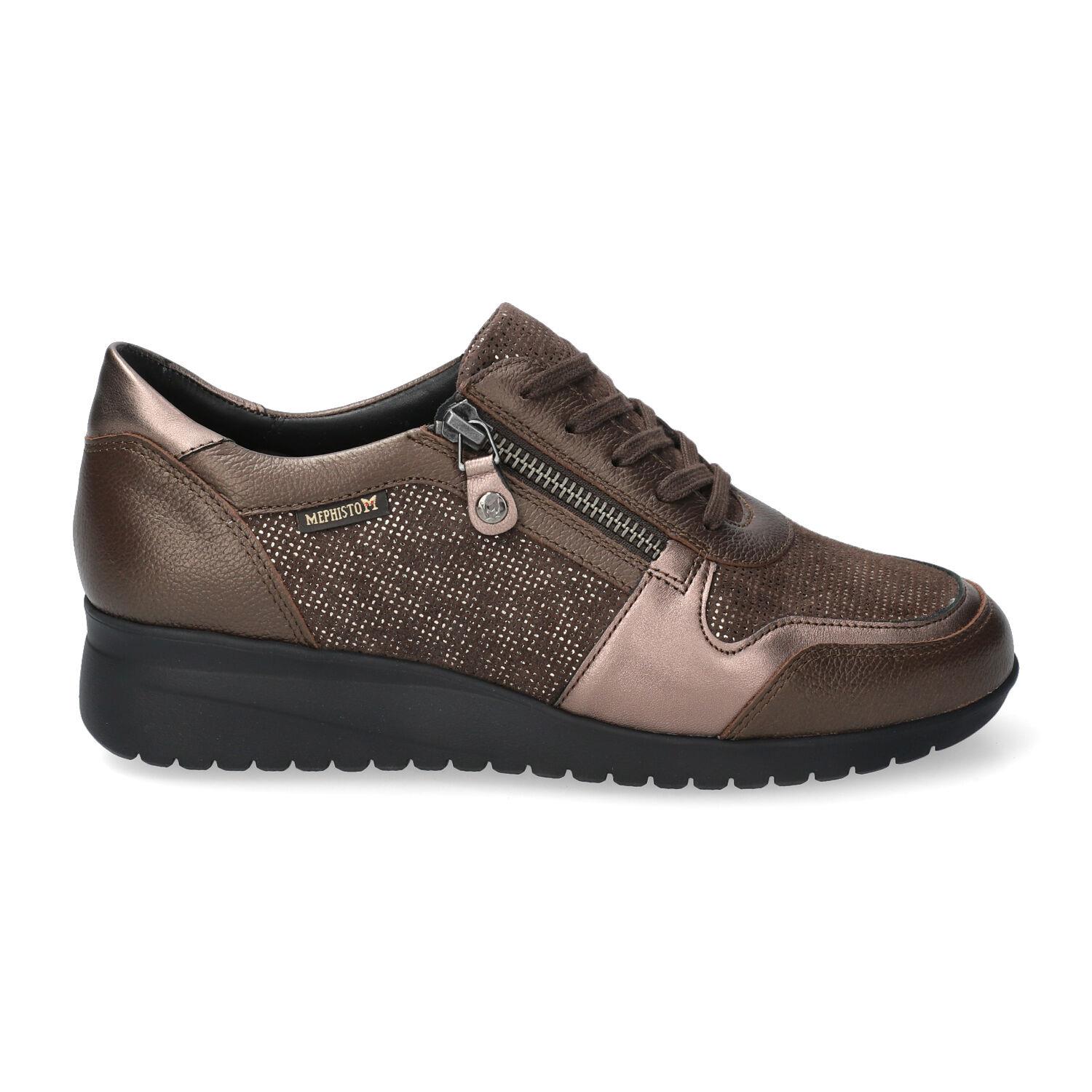 lacets femme modèle Iasmina Bronze - Mephisto